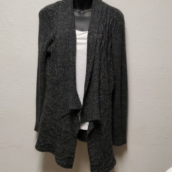 Fashion Bug Sweaters - Fashion bug charcoal colored cardigan